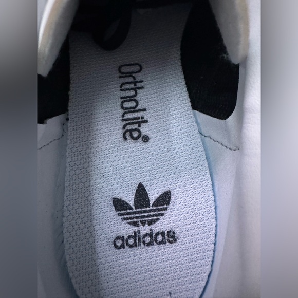 adidas Originals Black and White Gazelle Shoes - Picture 3 of 10